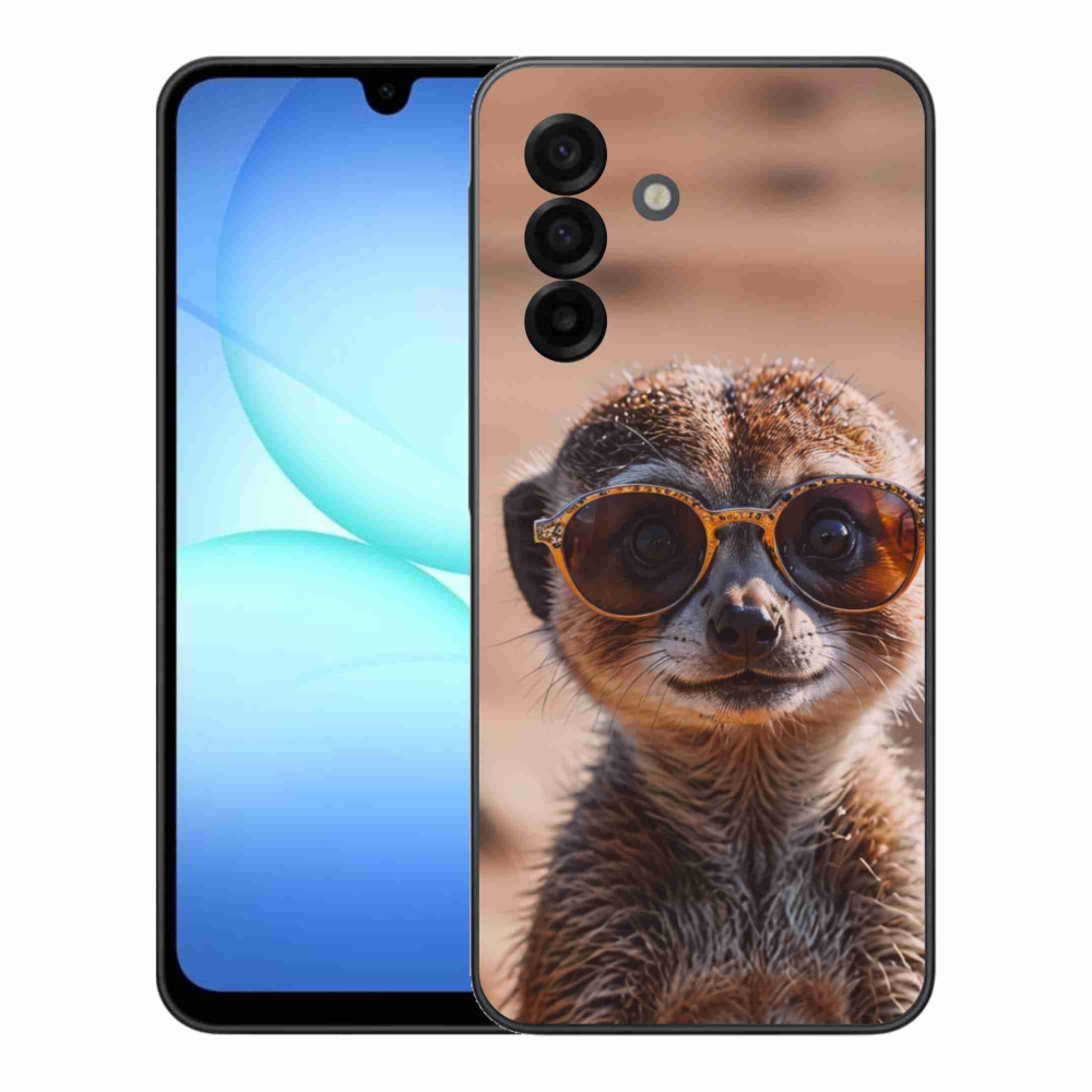 Gélový kryt mmCase na Samsung Galaxy A17 4G/5G - štýlová surikata