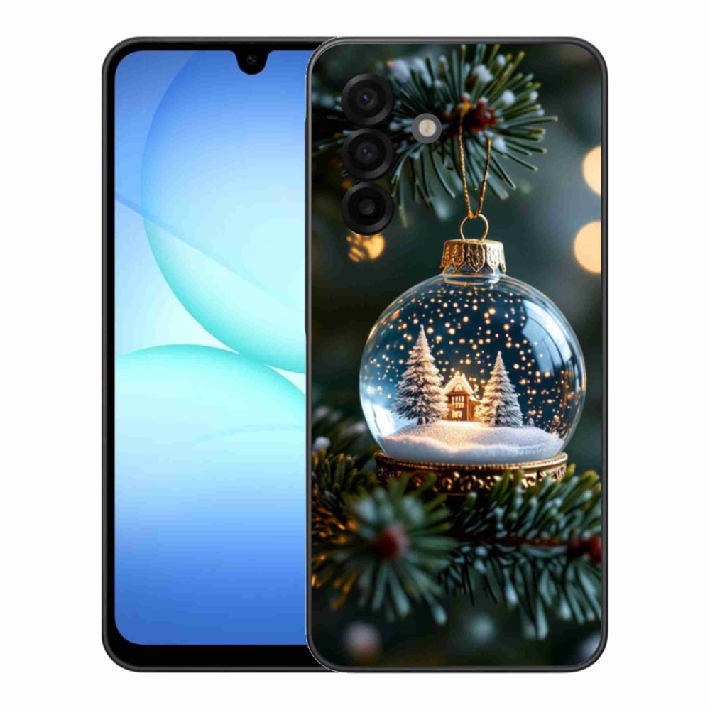 Gélový kryt mmCase na Samsung Galaxy A17 4G/5G - vianočné gule 2