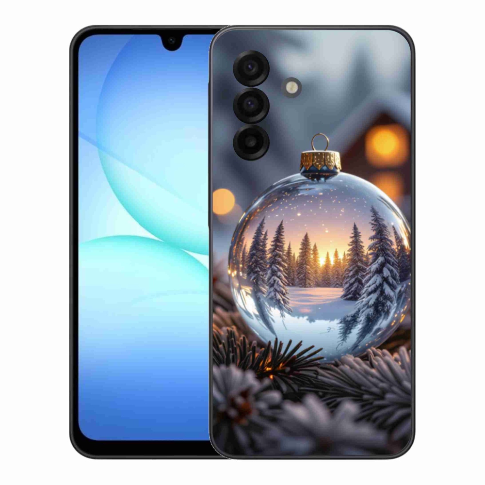 Gélový kryt mmCase na Samsung Galaxy A17 4G/5G - vianočná ozdoba