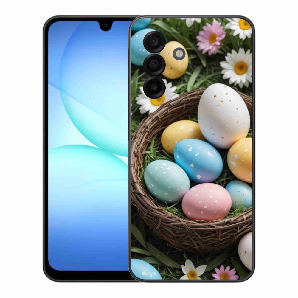 Gélový kryt mmCase na Samsung Galaxy A17 4G/5G - veľkonočné vajíčka 2