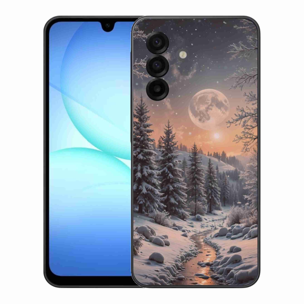 Gélový kryt mmCase na Samsung Galaxy A17 4G/5G - zimná krajina 2