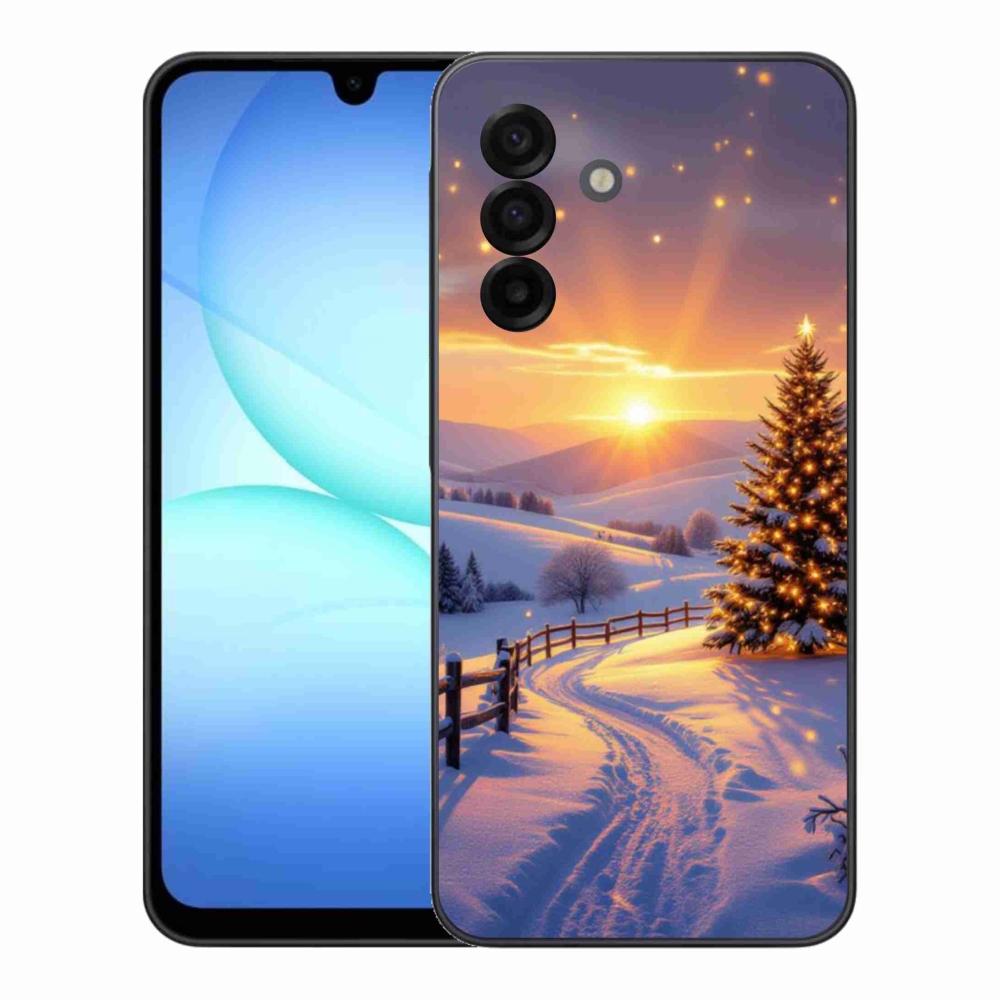 Gélový kryt mmCase na Samsung Galaxy A17 4G/5G - zimná krajina