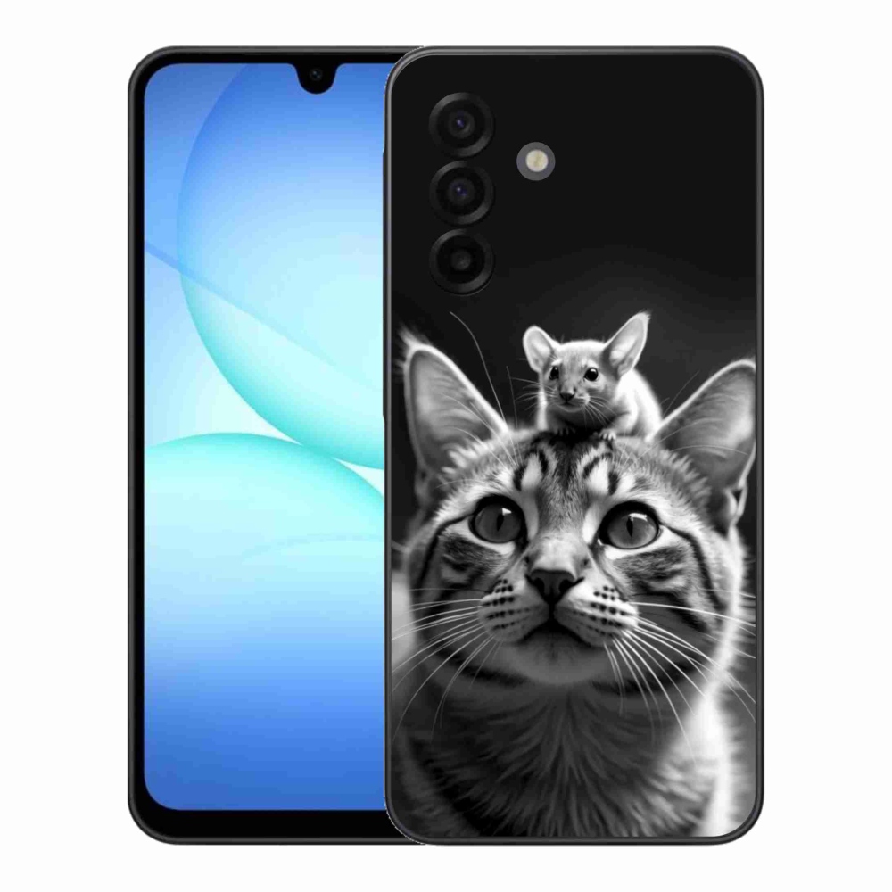 Gélový kryt mmCase na Samsung Galaxy A17 4G/5G - zvieracie priateľstvo 2