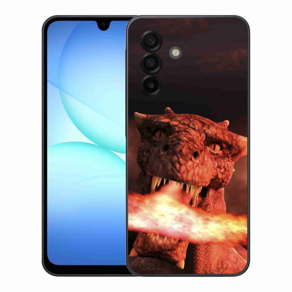Gélový kryt mmCase na Samsung Galaxy A17 5G - drak