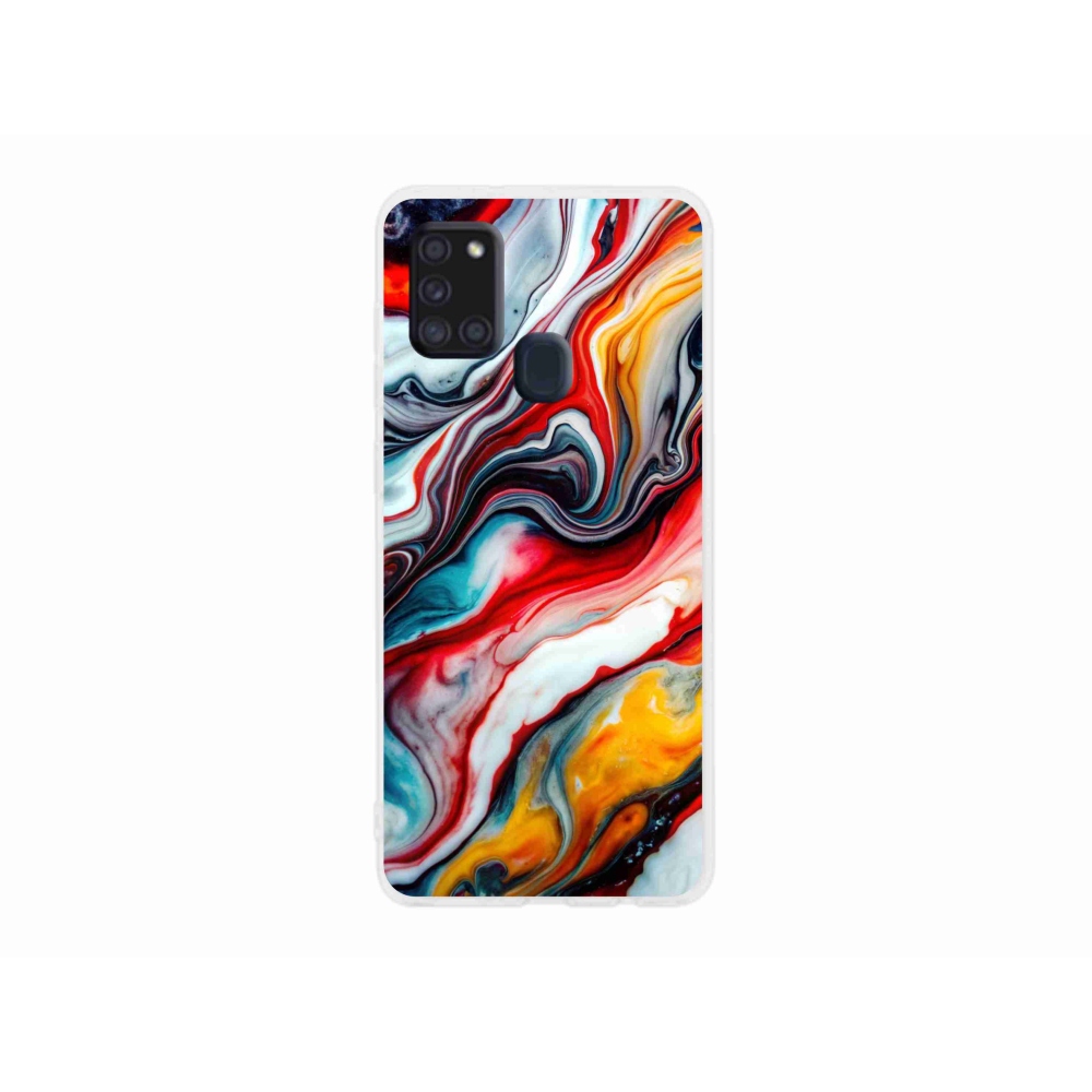 Gélový kryt mmCase na Samsung Galaxy A21s - abstraktný motív 35
