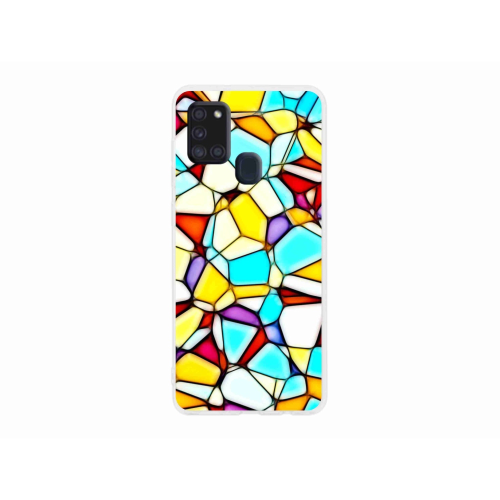 Gélový kryt mmCase na Samsung Galaxy A21s - abstraktný motív 40