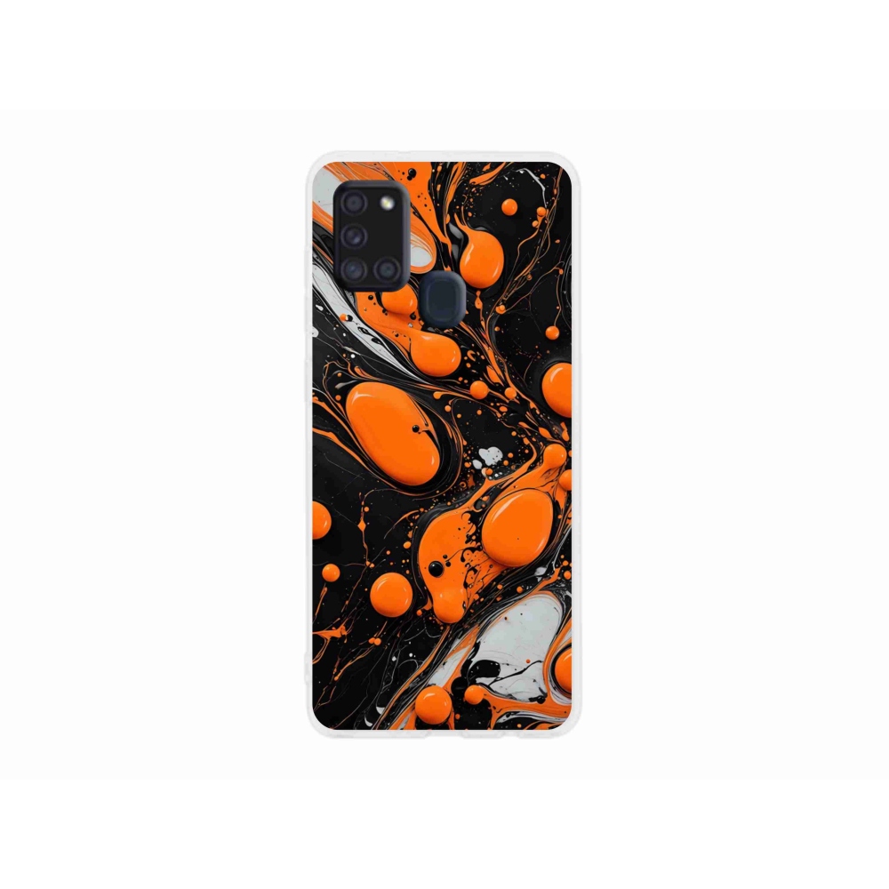 Gélový kryt mmCase na Samsung Galaxy A21s - abstraktný motív 41