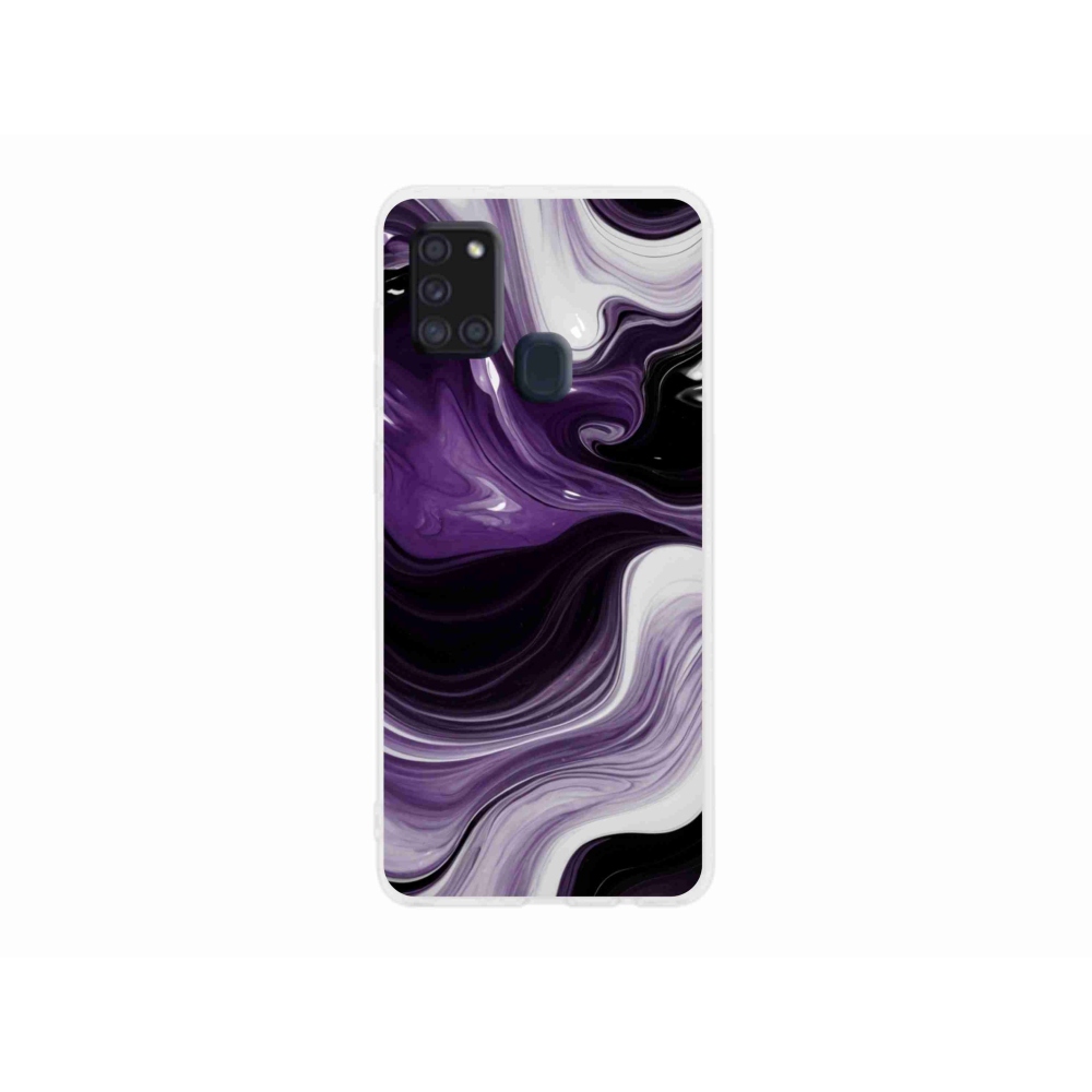 Gélový kryt mmCase na Samsung Galaxy A21s - abstraktný motív 46