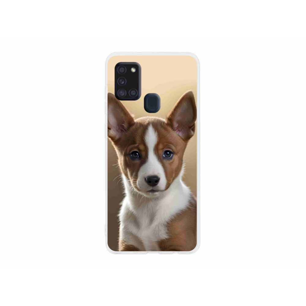 Gélový kryt mmCase na Samsung Galaxy A21s - basenji