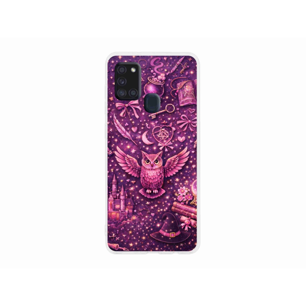 Gélový kryt mmCase na Samsung Galaxy A21s - magický svet