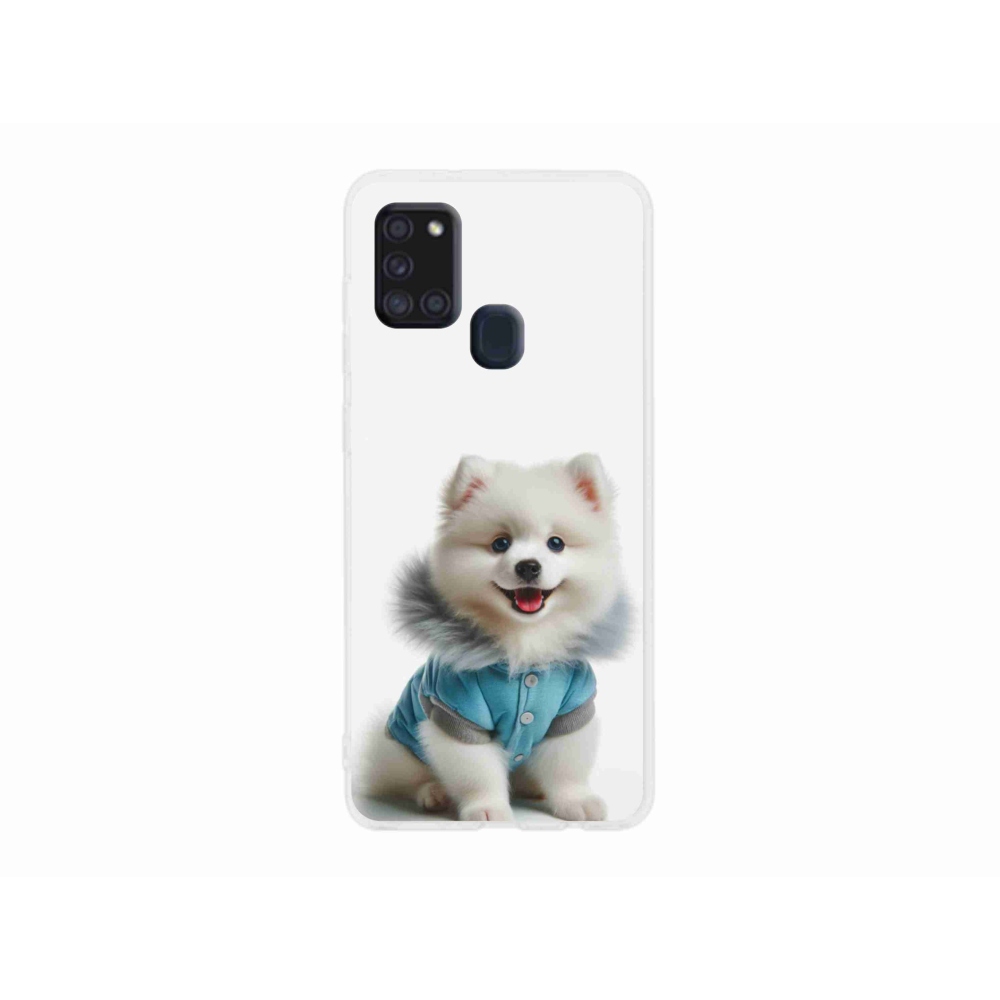 Gélový kryt mmCase na Samsung Galaxy A21s - pomeranian