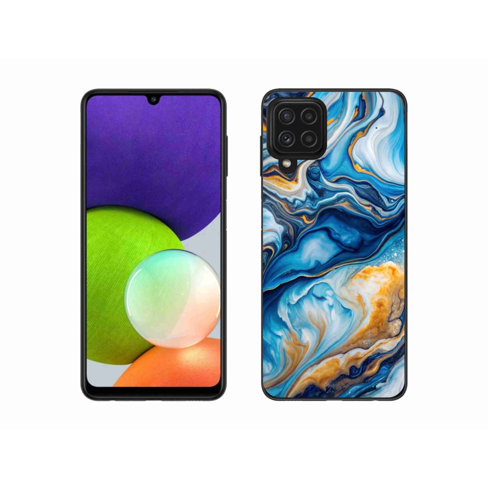 Gélový kryt mmCase na Samsung Galaxy A22 4G - abstraktný motív 34