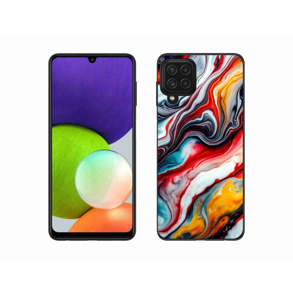 Gélový kryt mmCase na Samsung Galaxy A22 4G - abstraktný motív 35