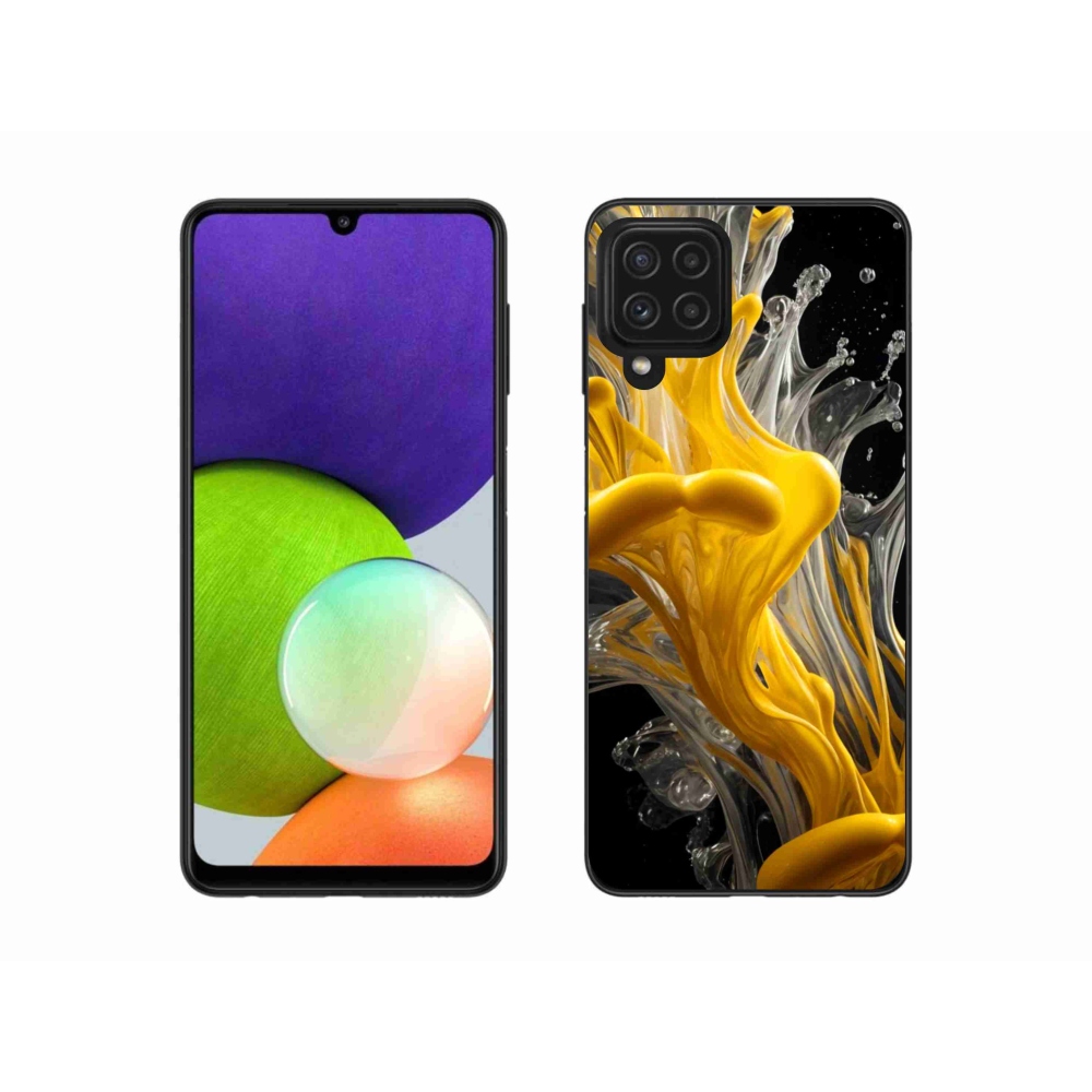Gélový kryt mmCase na Samsung Galaxy A22 4G - abstraktný motív 48