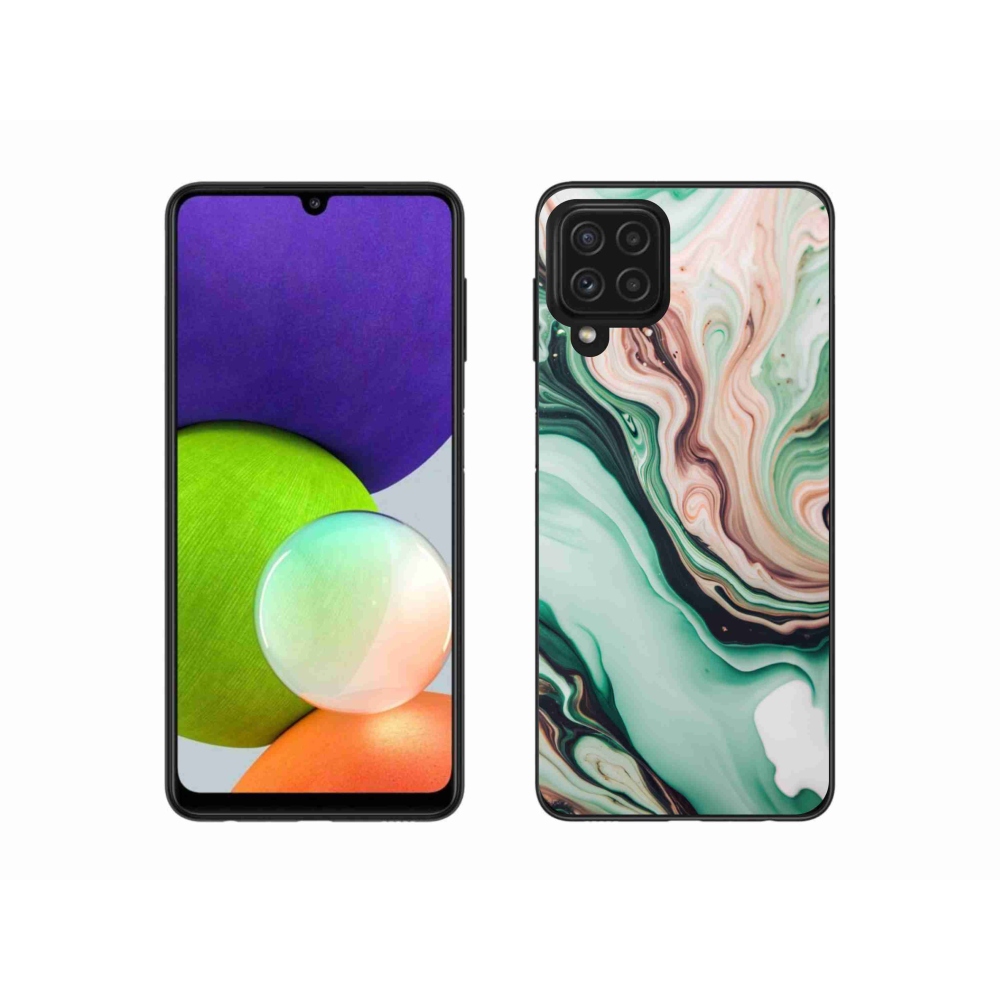 Gélový kryt mmCase na Samsung Galaxy A22 4G - abstraktný motív 62
