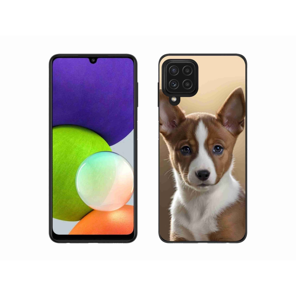 Gélový kryt mmCase na Samsung Galaxy A22 4G - basenji