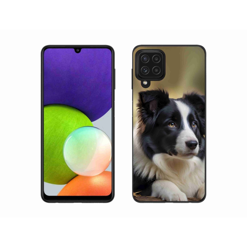 Gélový kryt mmCase na Samsung Galaxy A22 4G - border kólia 2