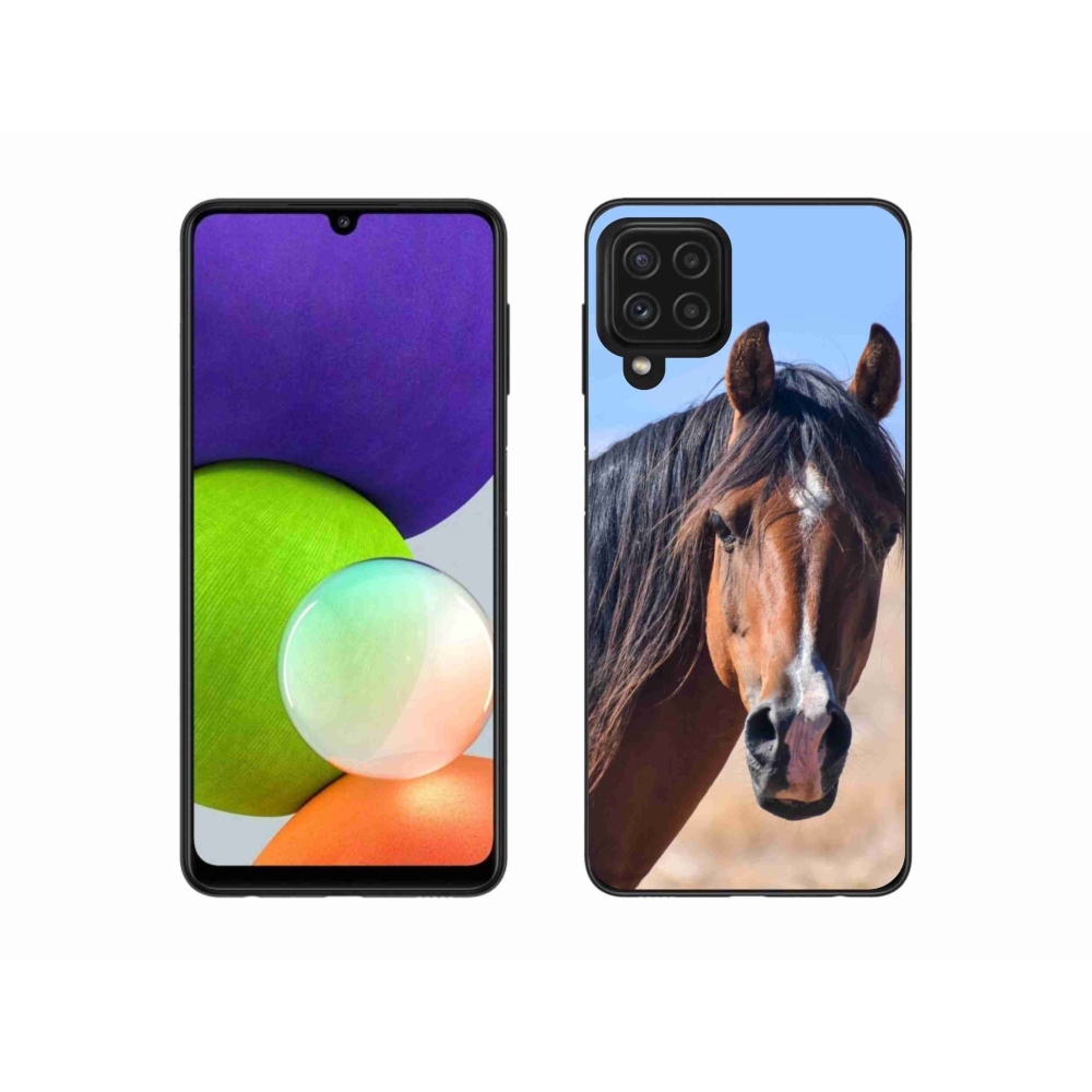 Gélový kryt mmCase na Samsung Galaxy A22 4G - pokojný kôň