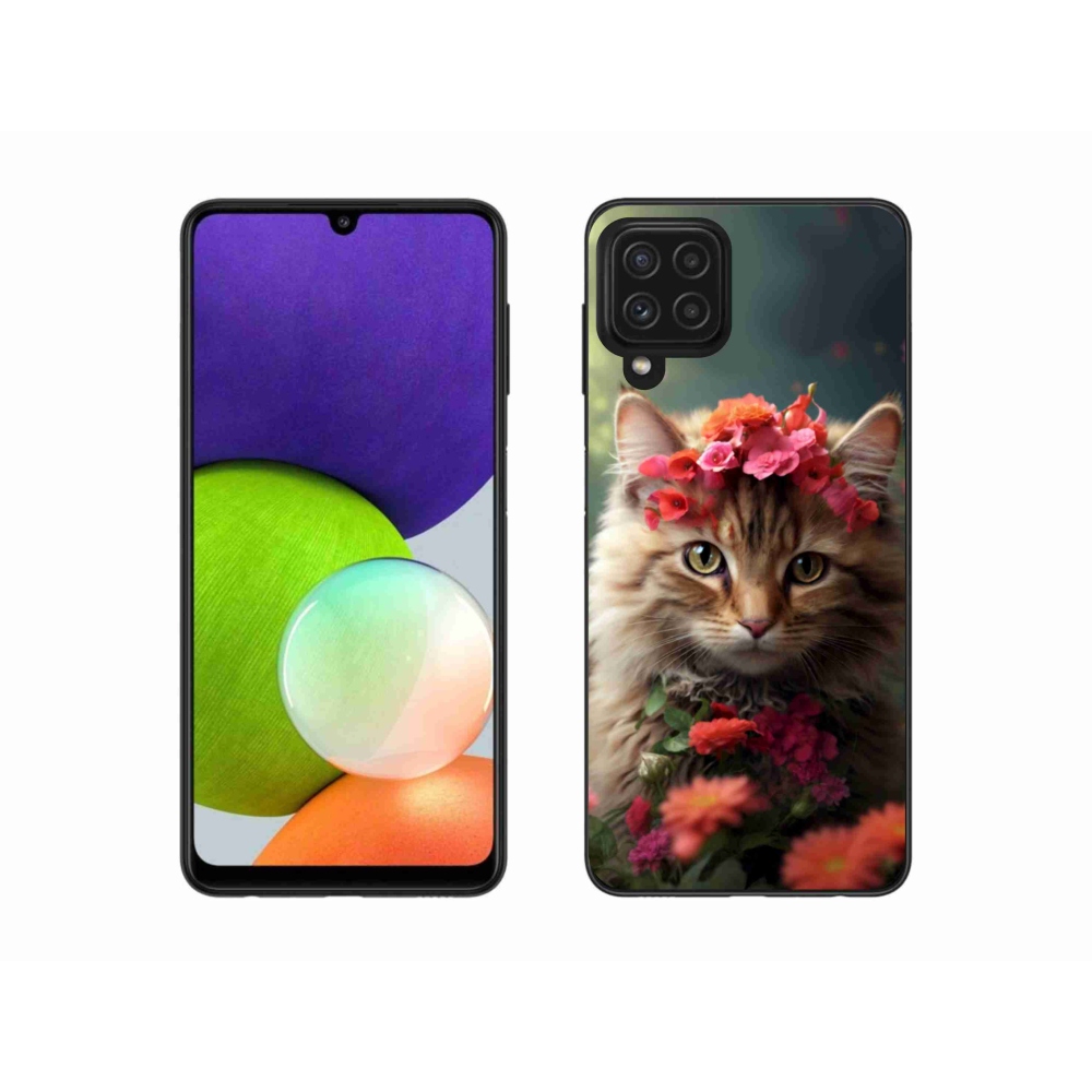 Gélový kryt mmCase na Samsung Galaxy A22 4G - mačacia princezná