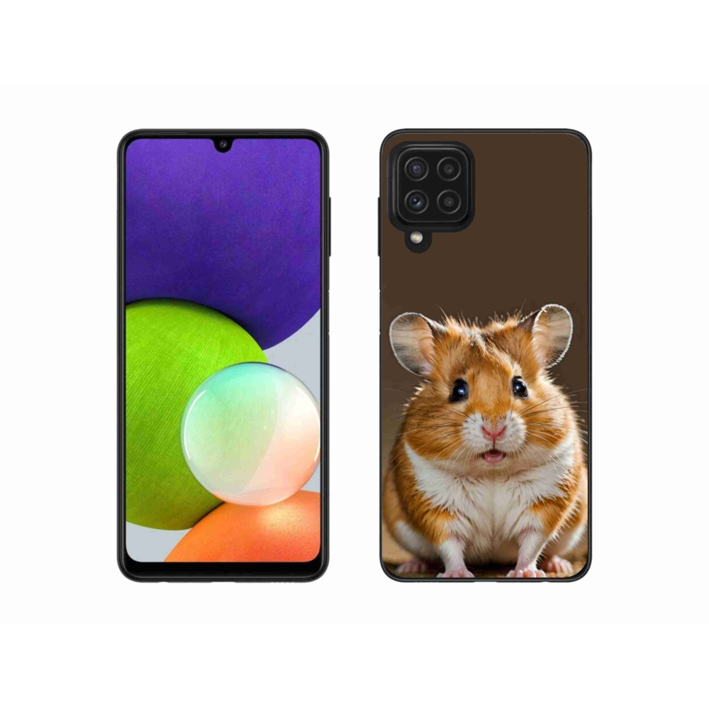 Gélový kryt mmCase na Samsung Galaxy A22 4G - škrečok