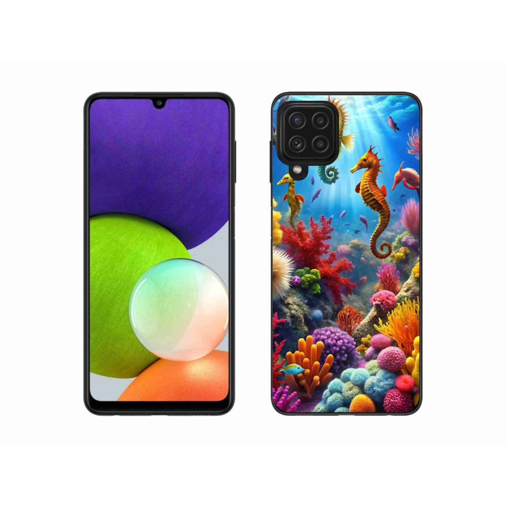 Gélový kryt mmCase na Samsung Galaxy A22 4G - morský svet 3