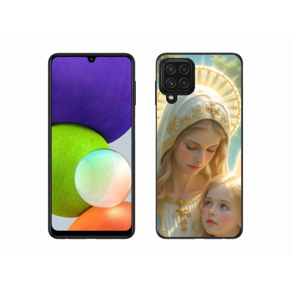 Gélový kryt mmCase na Samsung Galaxy A22 4G - náboženský motív 2