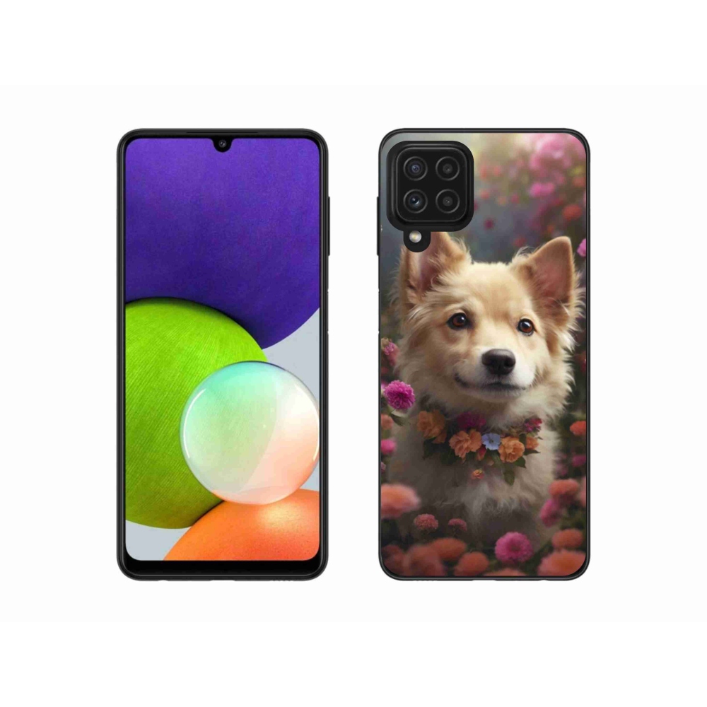 Gélový kryt mmCase na Samsung Galaxy A22 4G - nemecký špic