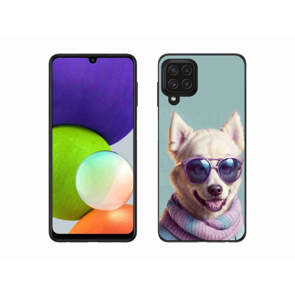 Gélový kryt mmCase na Samsung Galaxy A22 4G - štýlový nemecký špic