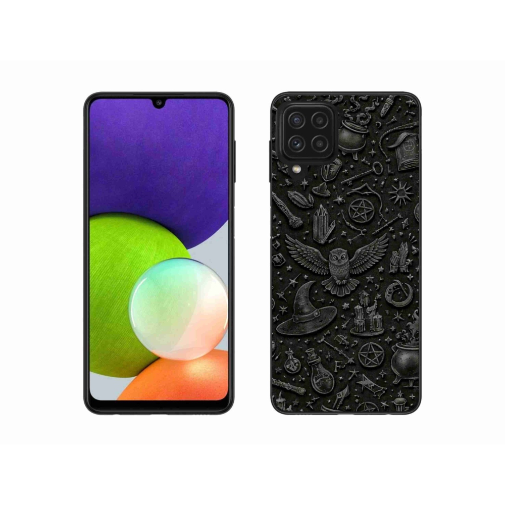 Gélový kryt mmCase na Samsung Galaxy A22 4G - tmavý magický svet