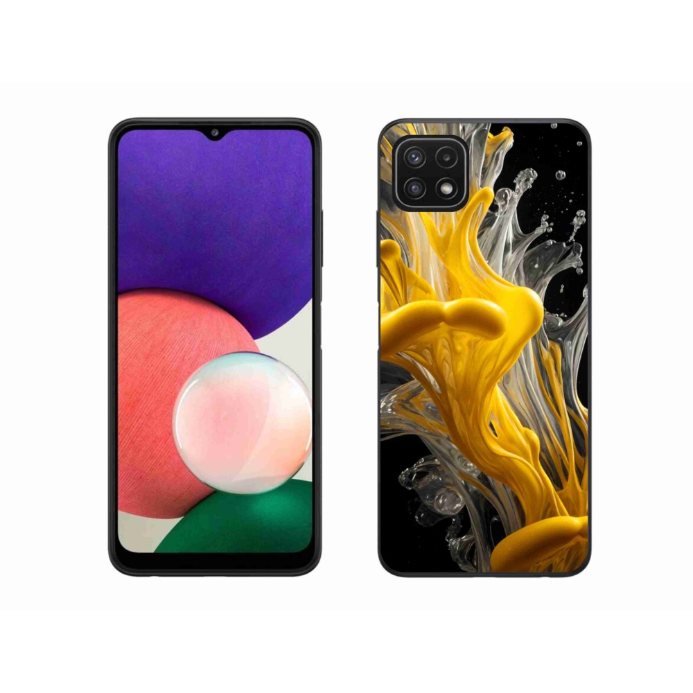 Gélový kryt mmCase na Samsung Galaxy A22 5G - abstraktný motív 48