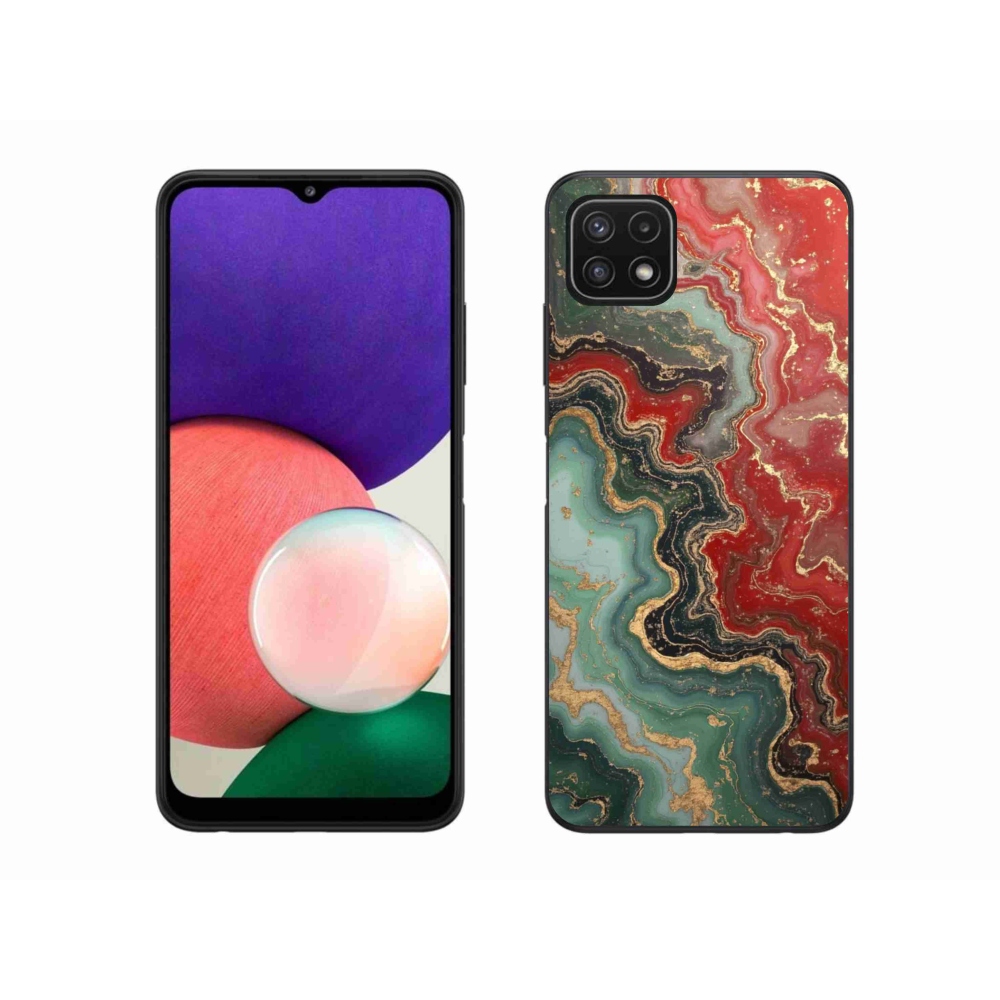 Gélový kryt mmCase na Samsung Galaxy A22 5G - abstraktný motív 55
