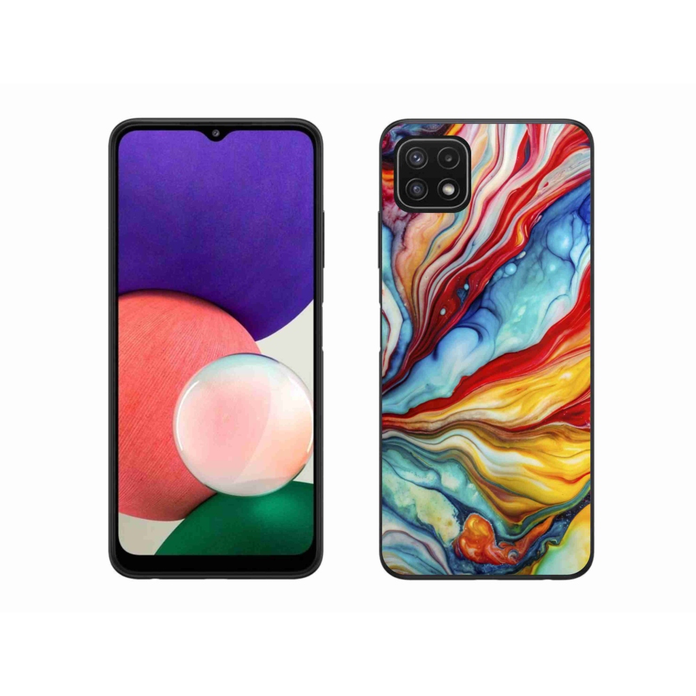 Gélový kryt mmCase na Samsung Galaxy A22 5G - abstraktný motív 58
