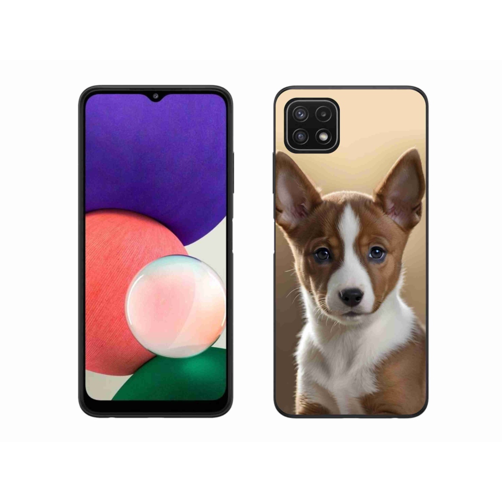 Gélový kryt mmCase na Samsung Galaxy A22 5G - basenji