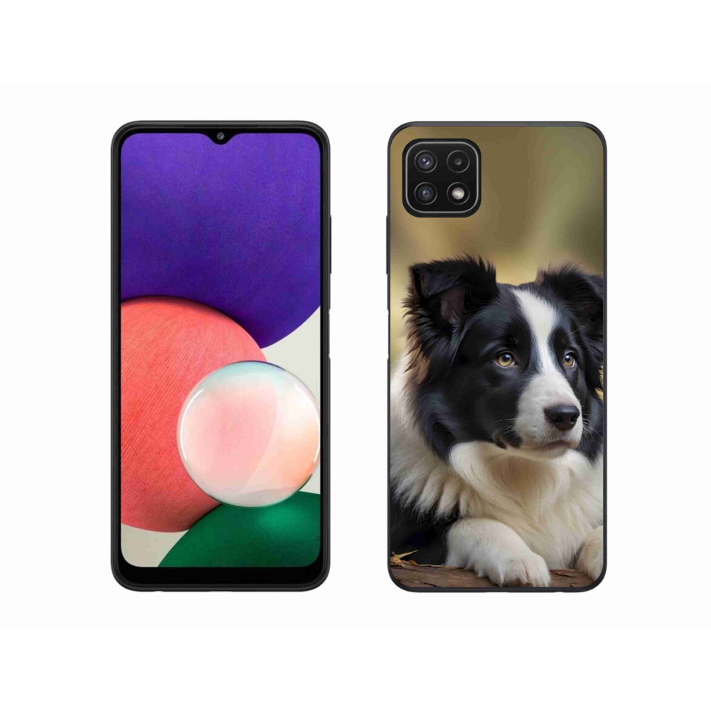 Gélový kryt mmCase na Samsung Galaxy A22 5G - border kólia 2