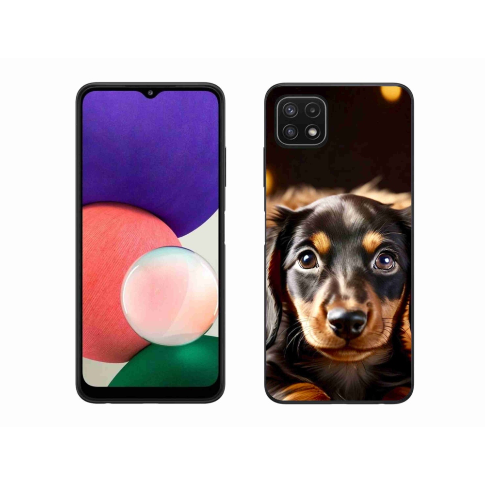 Gélový kryt mmCase na Samsung Galaxy A22 5G - jazvečík