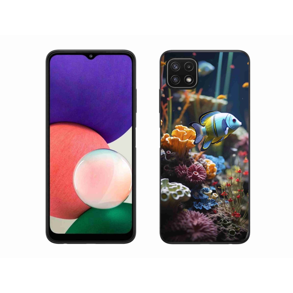 Gélový kryt mmCase na Samsung Galaxy A22 5G - morský svet 5