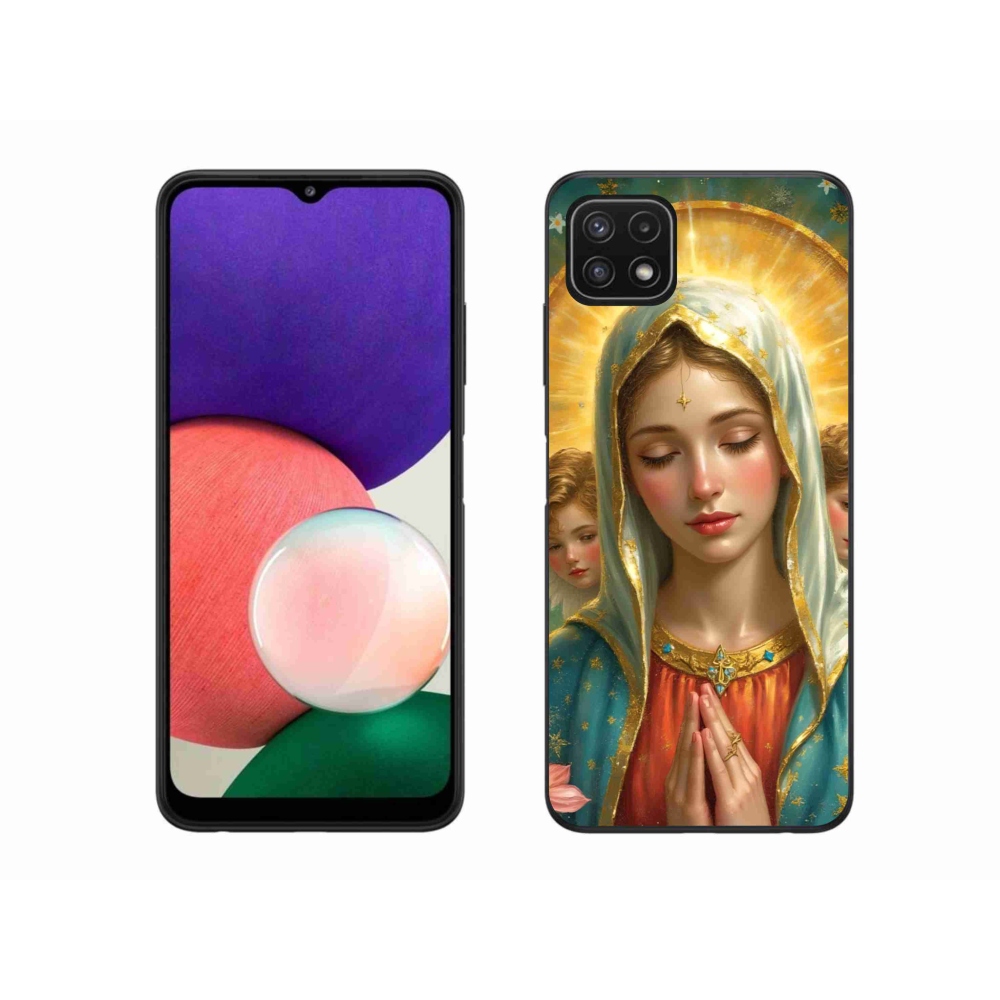 Gélový kryt mmCase na Samsung Galaxy A22 5G - náboženský motív 3