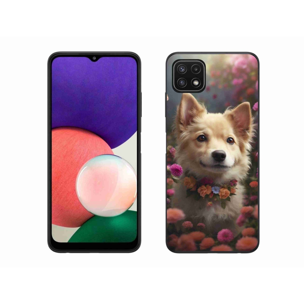 Gélový kryt mmCase na Samsung Galaxy A22 5G - nemecký špic
