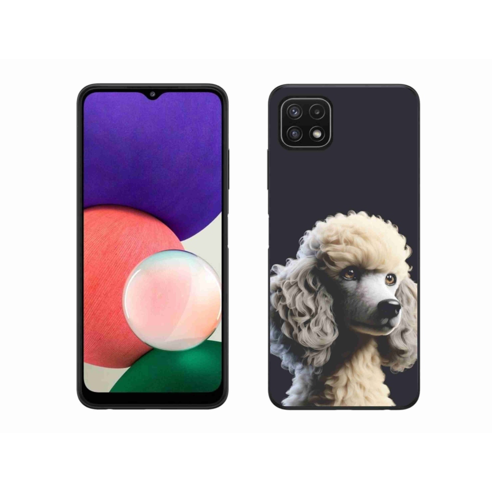 Gélový kryt mmCase na Samsung Galaxy A22 5G - pudel