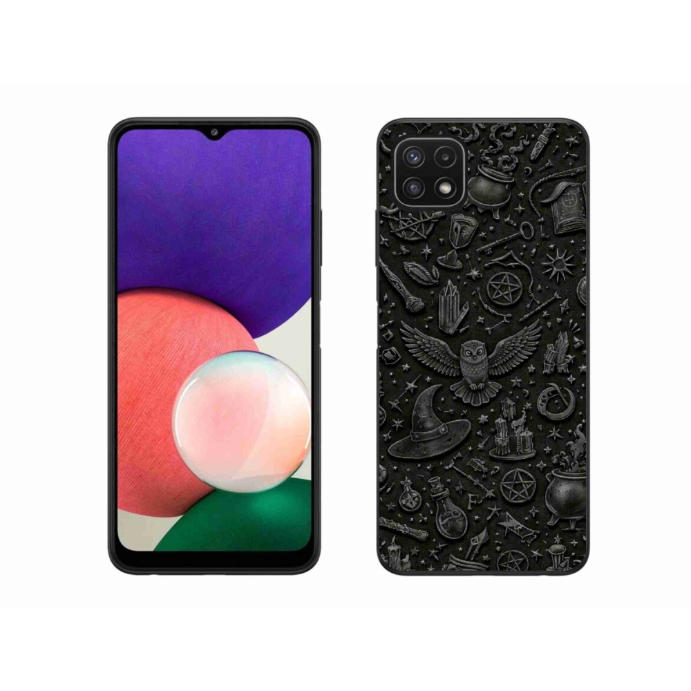 Gélový kryt mmCase na Samsung Galaxy A22 5G - tmavý magický svet