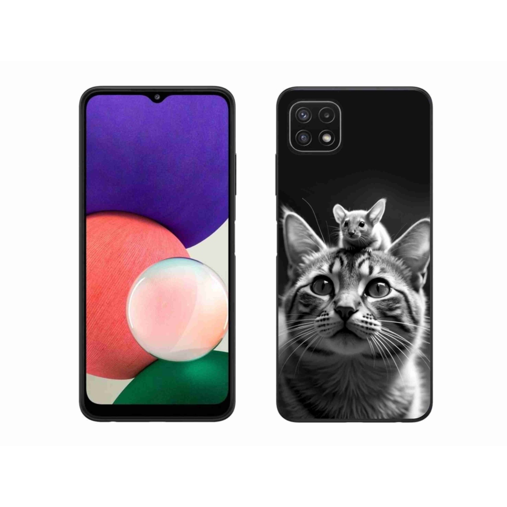 Gélový kryt mmCase na Samsung Galaxy A22 5G - zvieracie priateľstvo 2