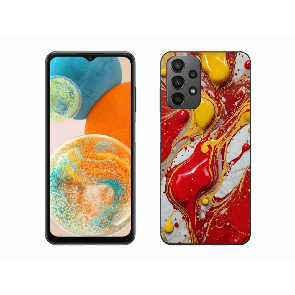 Gélový kryt mmCase na Samsung Galaxy A23 4G/5G - abstraktný motív 42
