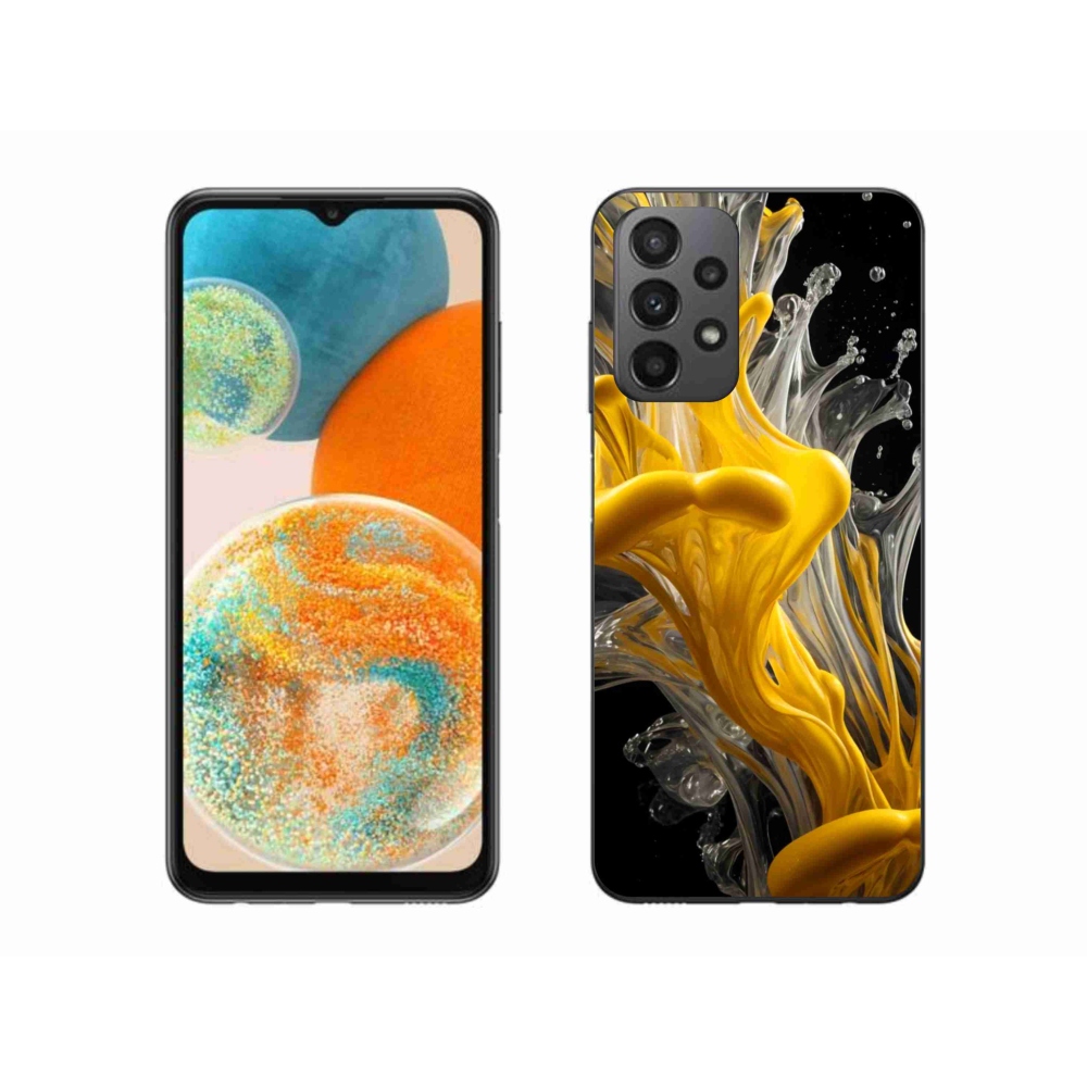 Gélový kryt mmCase na Samsung Galaxy A23 4G/5G - abstraktný motív 48