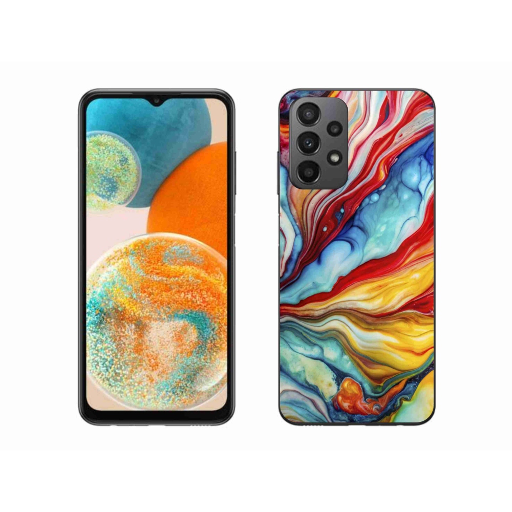 Gélový kryt mmCase na Samsung Galaxy A23 4G/5G - abstraktný motív 58
