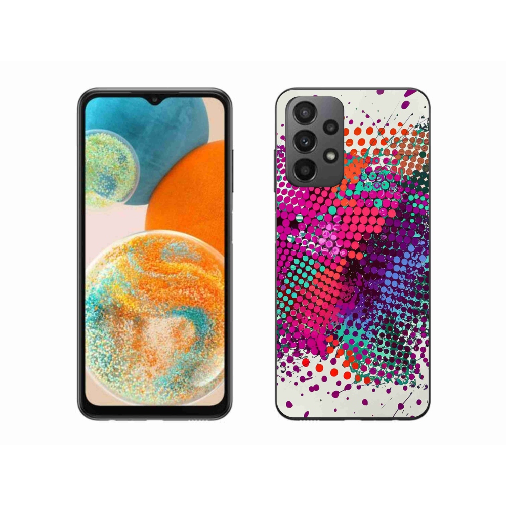 Gélový kryt mmCase na Samsung Galaxy A23 4G/5G - abstraktný motív 65