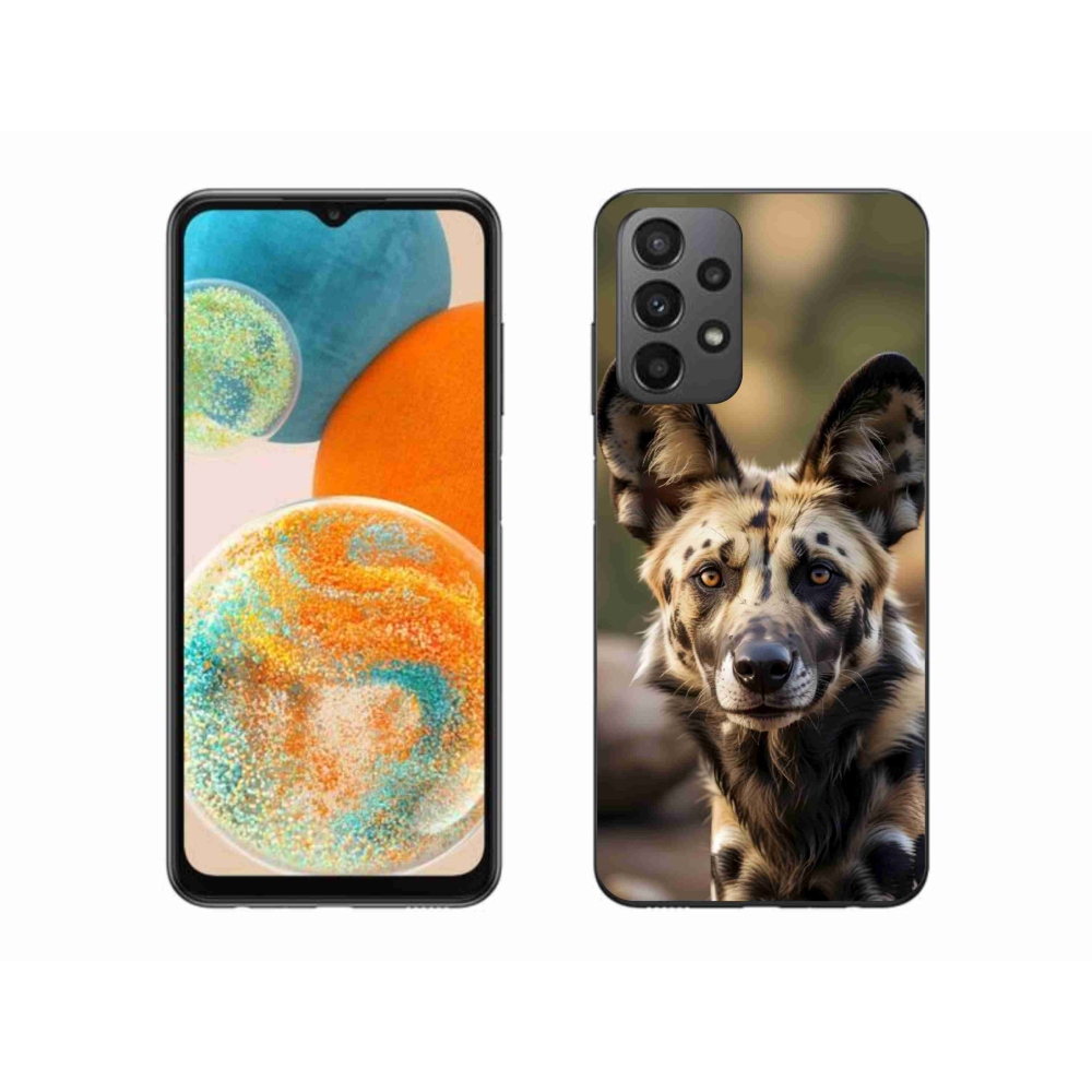 Gélový kryt mmCase Samsung Galaxy A23 4G/5G - africký divoký pes