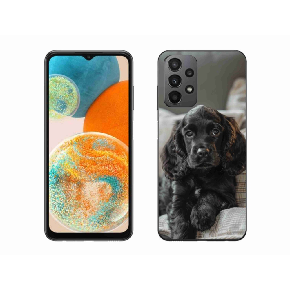 Gélový kryt mmCase na Samsung Galaxy A23 4G/5G - anglický kokeršpaniel