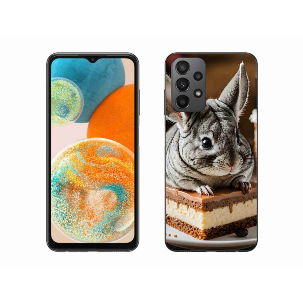 Gélový kryt mmCase na Samsung Galaxy A23 4G/5G - činčila