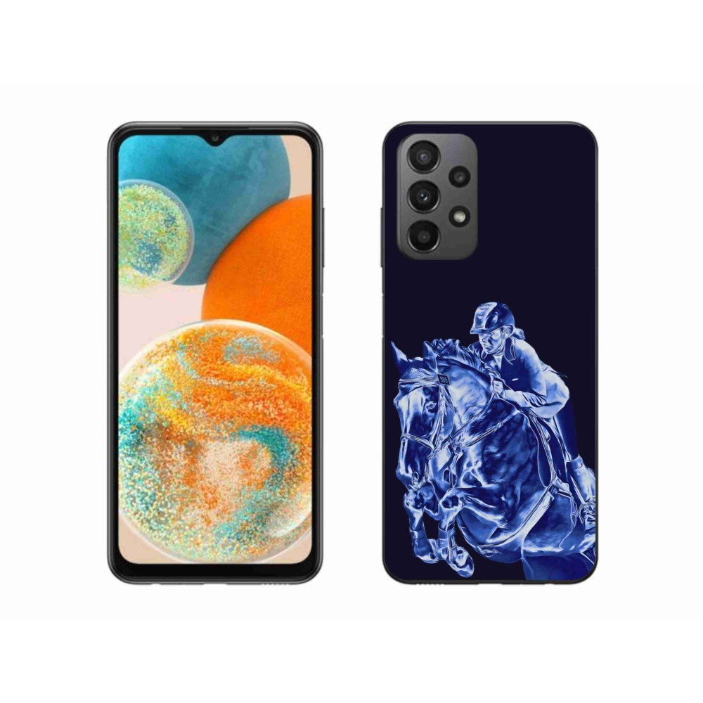 Gélový kryt mmCase na Samsung Galaxy A23 4G/5G - dostihový kôň