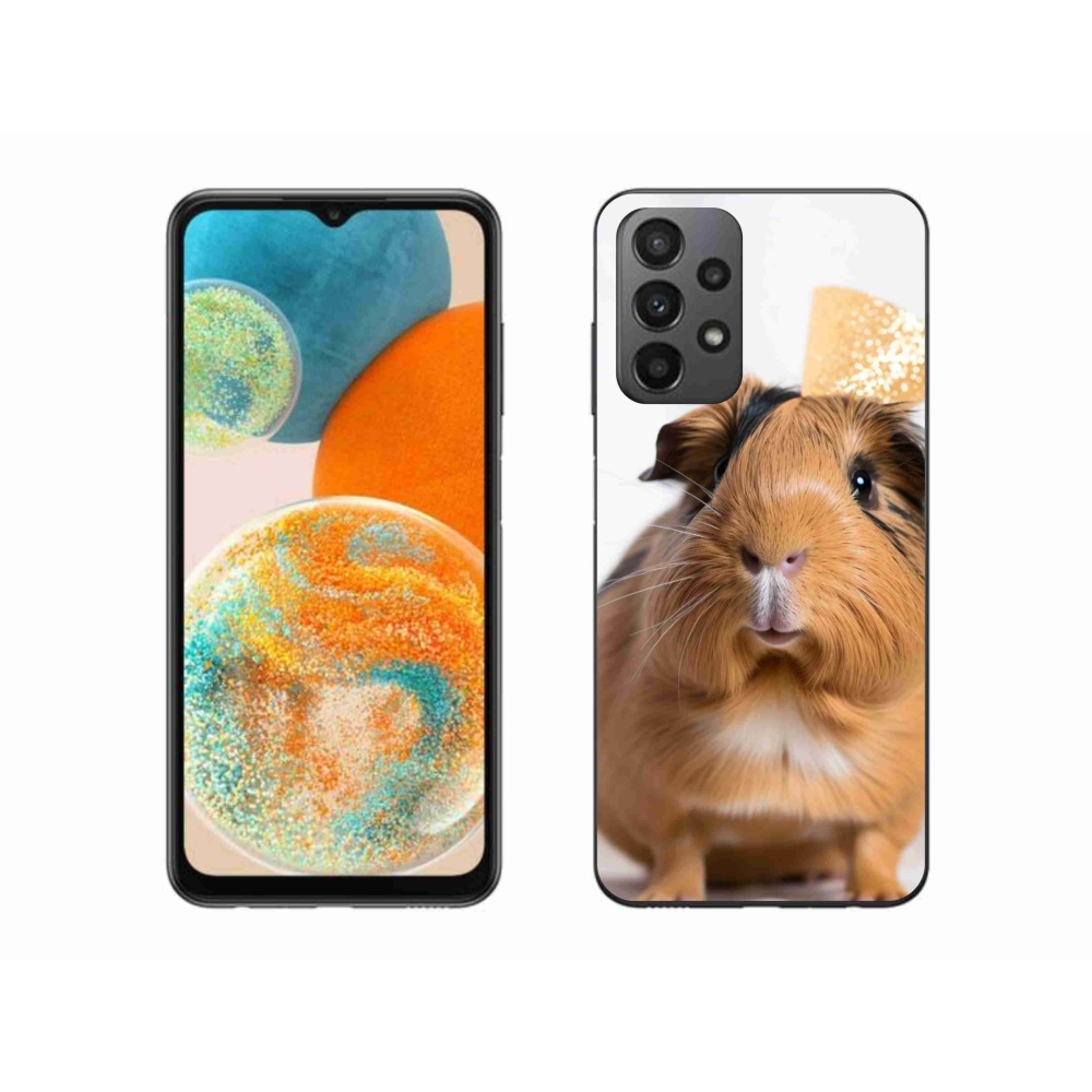 Gélový kryt mmCase na Samsung Galaxy A23 4G/5G - hnedé morča